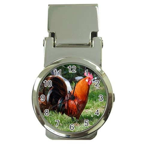 Rooster Money Clip Watch from ArtsNow.com Front