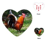 Rooster Playing Cards (Heart)