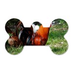 Rooster Dog Tag Bone (One Side)