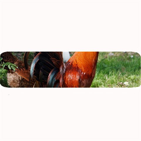 Rooster Large Bar Mat from ArtsNow.com 32 x8.5  Bar Mat
