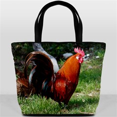 Rooster Bucket Bag from ArtsNow.com Back