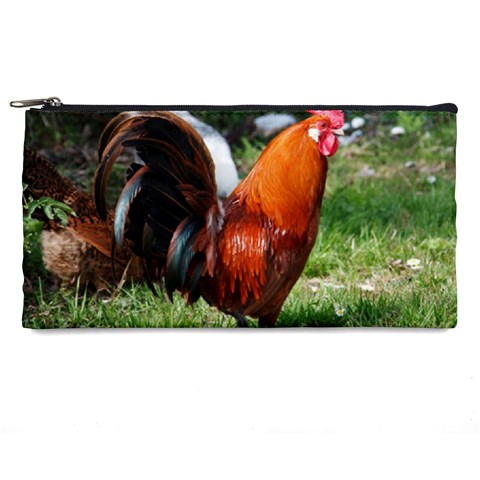 Rooster Pencil Case from ArtsNow.com Front