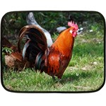 Rooster Double Sided Fleece Blanket (Mini)
