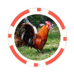 Rooster Poker Chip Card Guard (10 pack) from ArtsNow.com Back