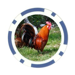 Rooster Poker Chip Card Guard (10 pack) from ArtsNow.com Back