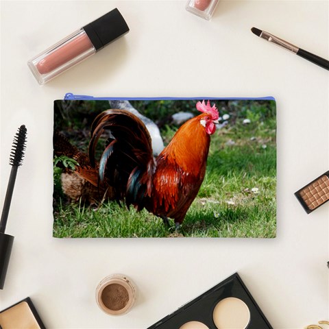 Rooster Cosmetic Bag (Medium) from ArtsNow.com Front