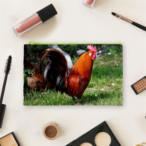 Rooster Cosmetic Bag (Medium) from ArtsNow.com Front