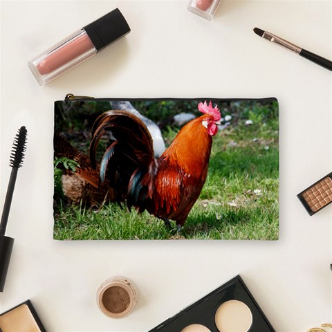 Rooster Cosmetic Bag (Medium) from ArtsNow.com Front