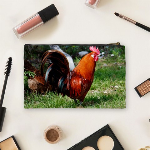 Rooster Cosmetic Bag (Medium) from ArtsNow.com Back