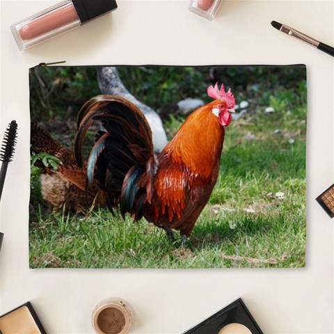 Rooster Cosmetic Bag (XL) from ArtsNow.com Front