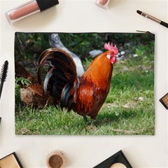 Rooster Cosmetic Bag (XL) from ArtsNow.com Back