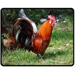Rooster Fleece Blanket (Medium)