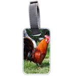 Rooster Luggage Tag (two sides)