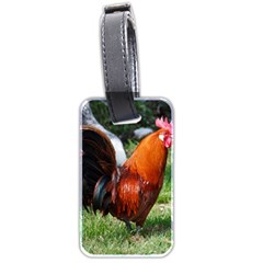 Rooster Luggage Tag (two sides) from ArtsNow.com Back