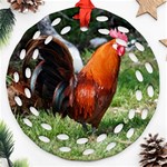 Rooster Ornament (Round Filigree)