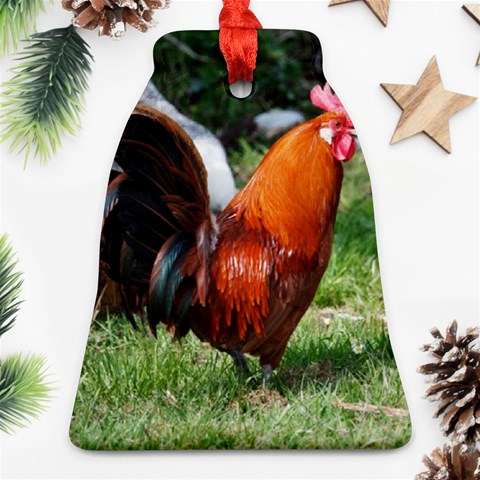Rooster Ornament (Bell) from ArtsNow.com Front