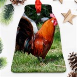 Rooster Bell Ornament (Two Sides)