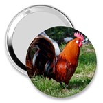 Rooster 3  Handbag Mirror