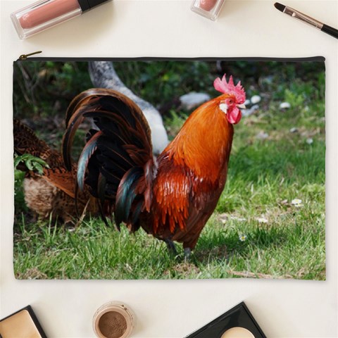 Rooster Cosmetic Bag (XXXL) from ArtsNow.com Front