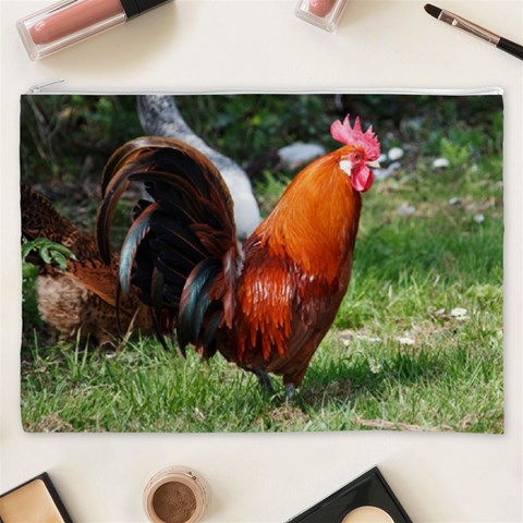 Rooster Cosmetic Bag (XXXL) from ArtsNow.com Front