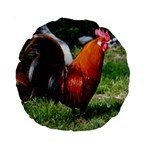 Rooster Standard 15  Premium Round Cushion 