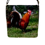 Rooster Flap Closure Messenger Bag (L)