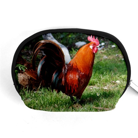Rooster Accessory Pouch (Medium) from ArtsNow.com Front