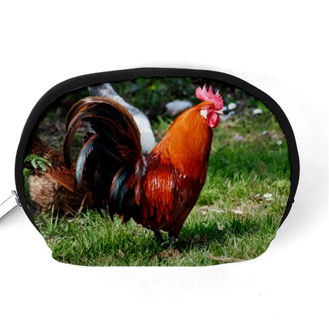 Rooster Accessory Pouch (Medium) from ArtsNow.com Back