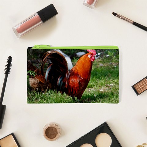 Rooster Cosmetic Bag (XS) from ArtsNow.com Front