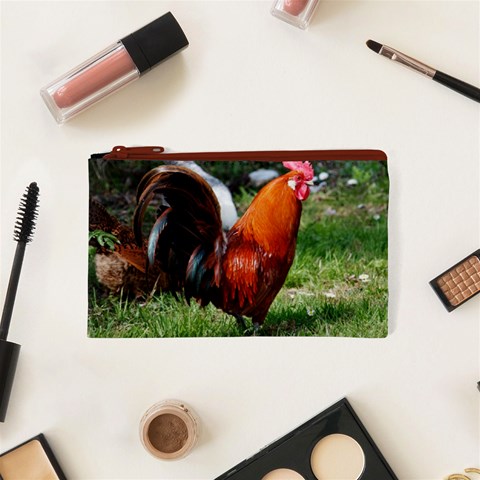 Rooster Cosmetic Bag (XS) from ArtsNow.com Front