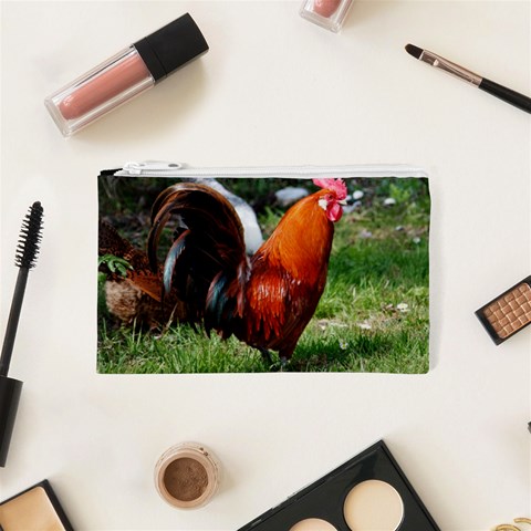 Rooster Cosmetic Bag (XS) from ArtsNow.com Front