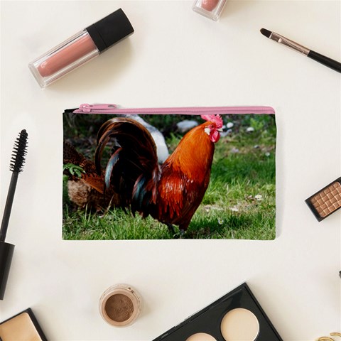 Rooster Cosmetic Bag (XS) from ArtsNow.com Front