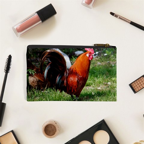 Rooster Cosmetic Bag (XS) from ArtsNow.com Back