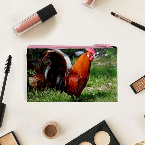 Rooster Cosmetic Bag (XS) from ArtsNow.com Back