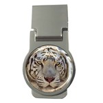 White Tiger 2 Money Clip (Round)