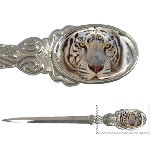 White Tiger 2 Letter Opener from ArtsNow.com Front