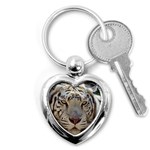 White Tiger 2 Key Chain (Heart)