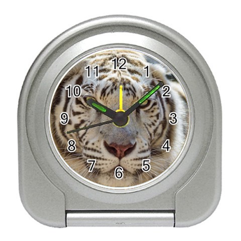White Tiger 2 Travel Alarm Clock from ArtsNow.com Front
