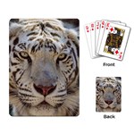 White Tiger 2 Playing Cards Single Design