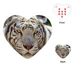 White Tiger 2 Playing Cards (Heart)