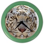 White Tiger 2 Color Wall Clock
