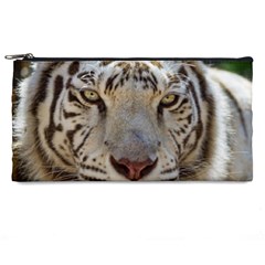 White Tiger 2 Pencil Case from ArtsNow.com Front
