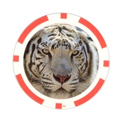 White Tiger 2 Poker Chip Card Guard (10 pack) from ArtsNow.com Front