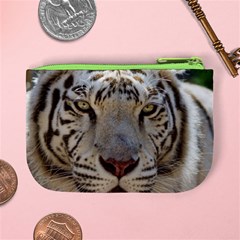 White Tiger 2 Mini Coin Purse from ArtsNow.com Back