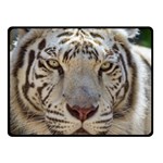 White Tiger 2 Fleece Blanket (Small)