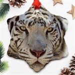 White Tiger 2 Snowflake Ornament (Two Sides)