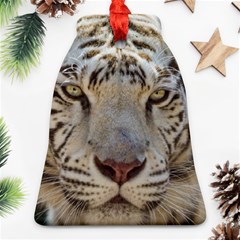 White Tiger 2 Bell Ornament (Two Sides) from ArtsNow.com Front