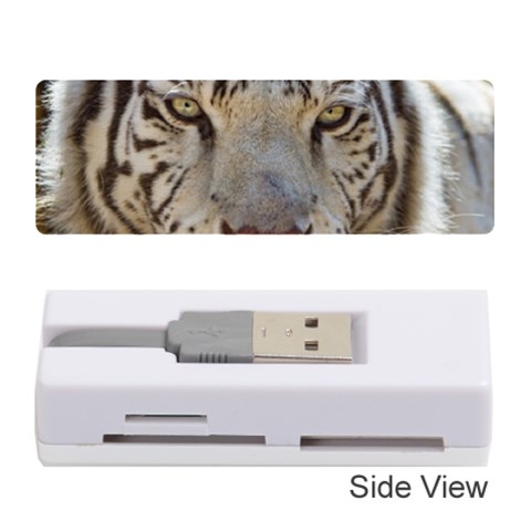 White Tiger 2 Memory Card Reader (Stick) from ArtsNow.com Front