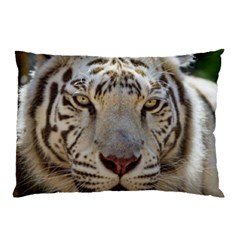 White Tiger 2 Pillow Case (Two Sides) from ArtsNow.com Front