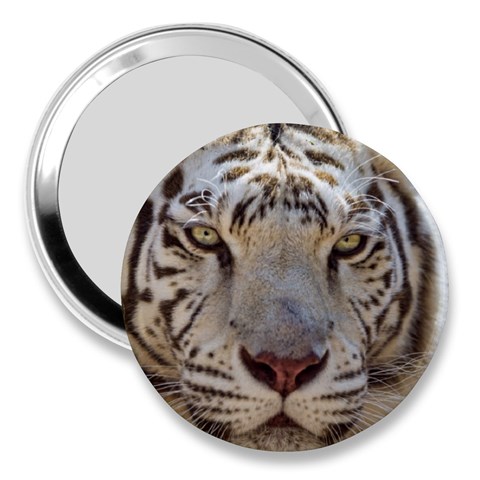 White Tiger 2 3  Handbag Mirror from ArtsNow.com Front